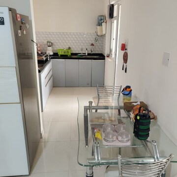 Bathroom in 3 BHK Apartment at Ziggurat Apartment, Vadgaon Budruk – for Rent