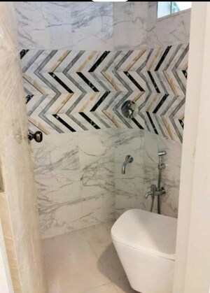 Bathroom in 3 BHK Apartment at Mohini Castle, Khar West – for Sale