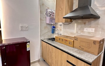 Kitchen in 1 RK Builder Floor at Sector 27 – for Rent