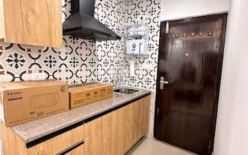 Kitchen in 1 RK Builder Floor at Sector 27 – for Rent