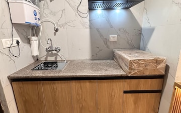Kitchen in 1 RK Builder Floor at Sector 27 – for Rent