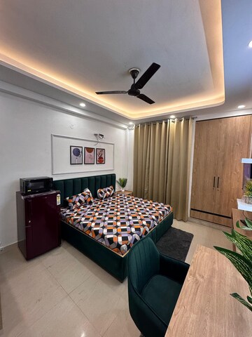Bedroom in 1 RK Builder Floor at Sector 27 – for Rent