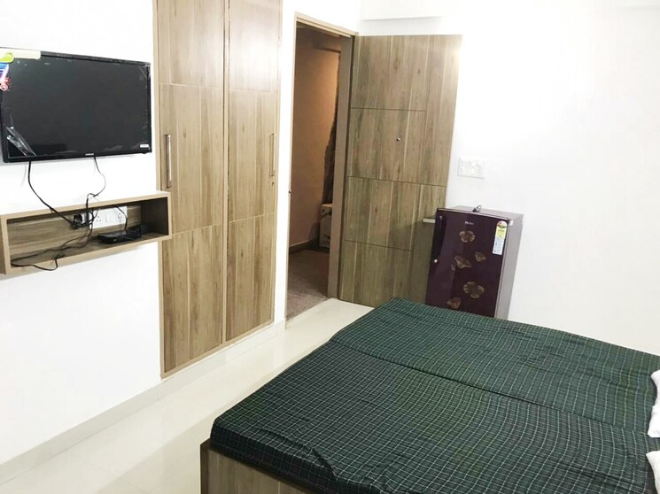Bedroom, sector 28 1 RK 500 Sq.Ft. Builder Floor In Sector 28 Gurgaon 8720879
