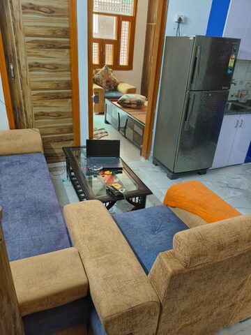 Living Room in 2 BHK Builder Floor at Dwarka Mor – for Rent