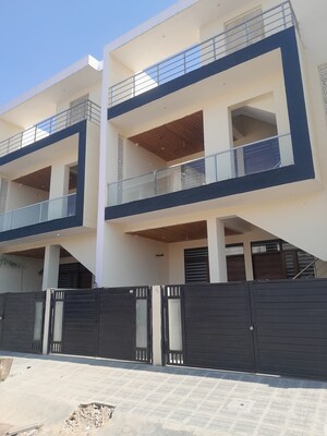 Staircase in 6 BHK Villa at Mansarovar Extension – for Sale