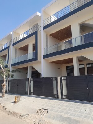 Staircase in 6 BHK Villa at Mansarovar Extension – for Sale