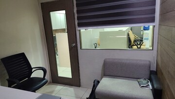Furnished Amenities in  Office Space at Sandesh Solitaire Corporate Park, Makarba – for Rent