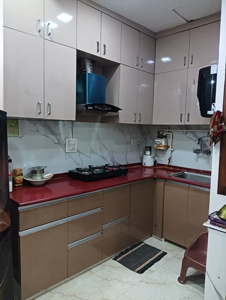 Kitchen, vasundhara sector 1 2.5 Bedroom 1320 Sq.Ft. Builder Floor In Vasundhara Sector 1 Ghaziabad 8721527