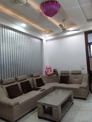 Living Room in 1 BHK Builder Floor at Vasundhara Sector 1 – for Rent