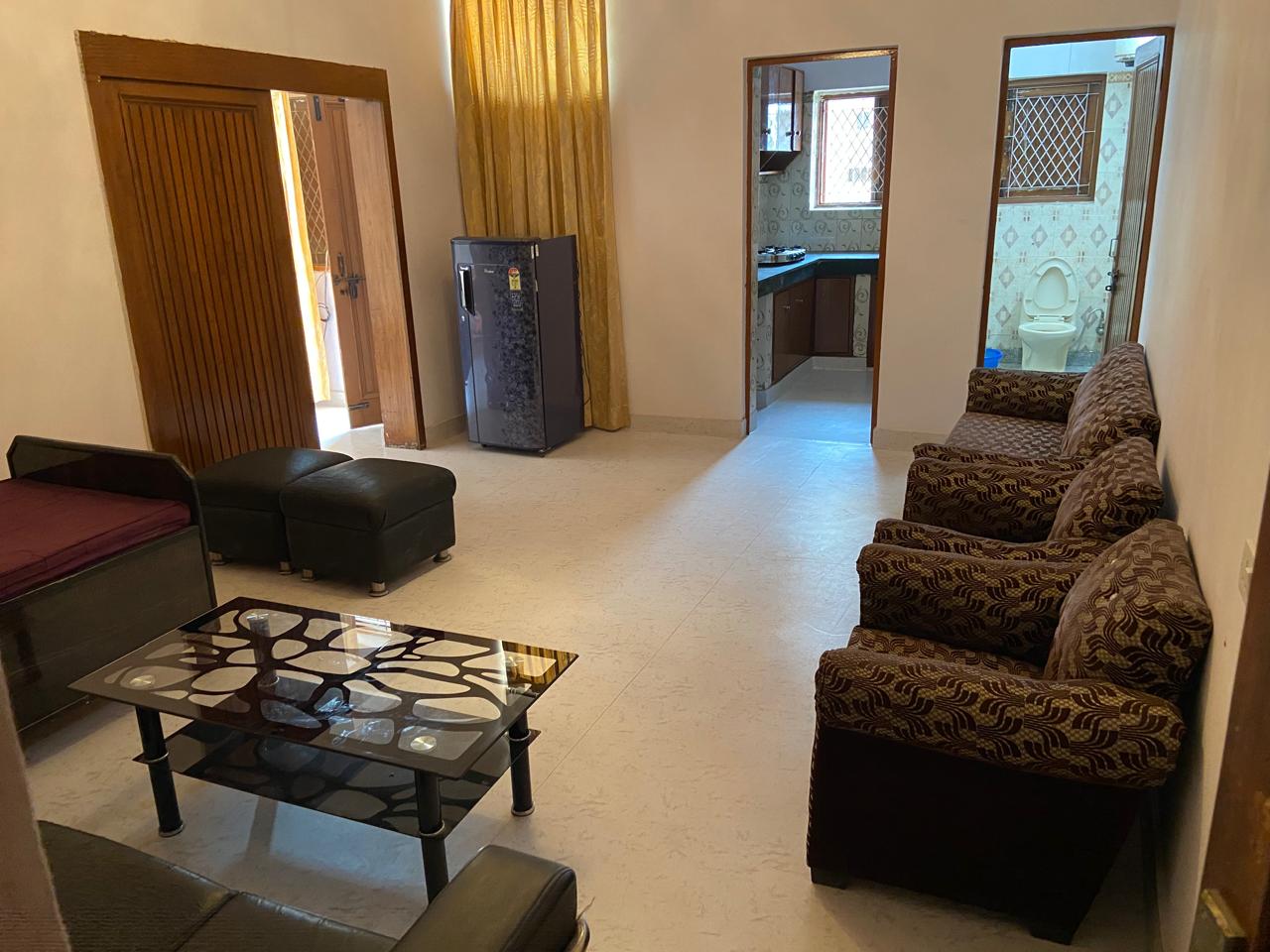 1 BHK + Pooja Room Builder Floor For Rent in Kalkaji