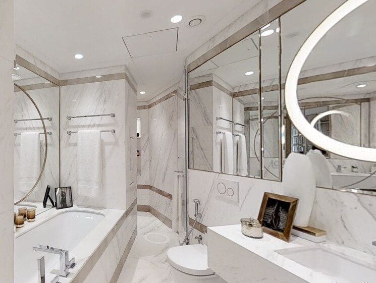 Attached Bathroom, lodha-world-view 4 Bedroom 4500 Sq.Ft. Apartment In Worli Mumbai 8721578