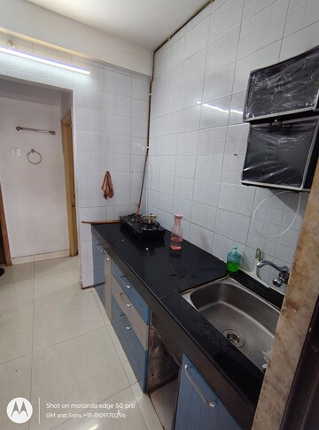 Kitchen in 3 BHK Apartment at BKS Galaxy CHS, Kharghar – for Rent