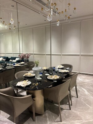 Living Room in 4 BHK Apartment at Bharat Skyvistas, Andheri West – for Sale