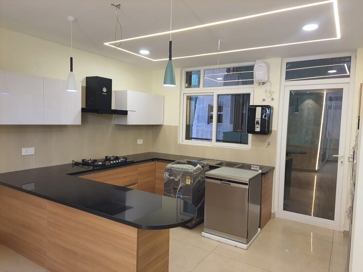 Kitchen, bir chhat 3 Bedroom 2121 Sq.Ft. Apartment In Bir Chhat Chandigarh 8721794