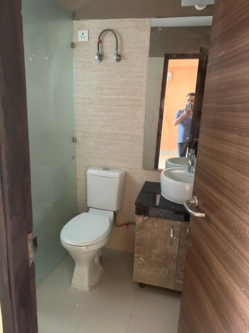 Bathroom in 3 BHK Apartment at Ansal Estella, Sector 103 – for Rent