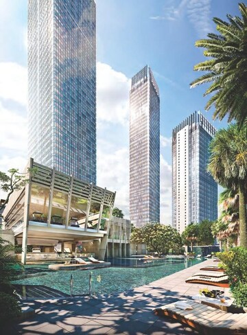 5 BHK Apartment – Exterior View View at Indiabulls Blu, Worli - for Rent