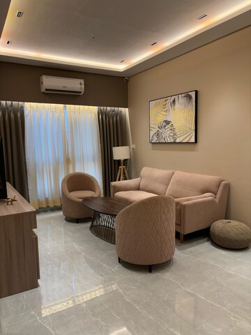 Living Room in 3 BHK Apartment at Bharat Skyvistas, Andheri West – for Sale