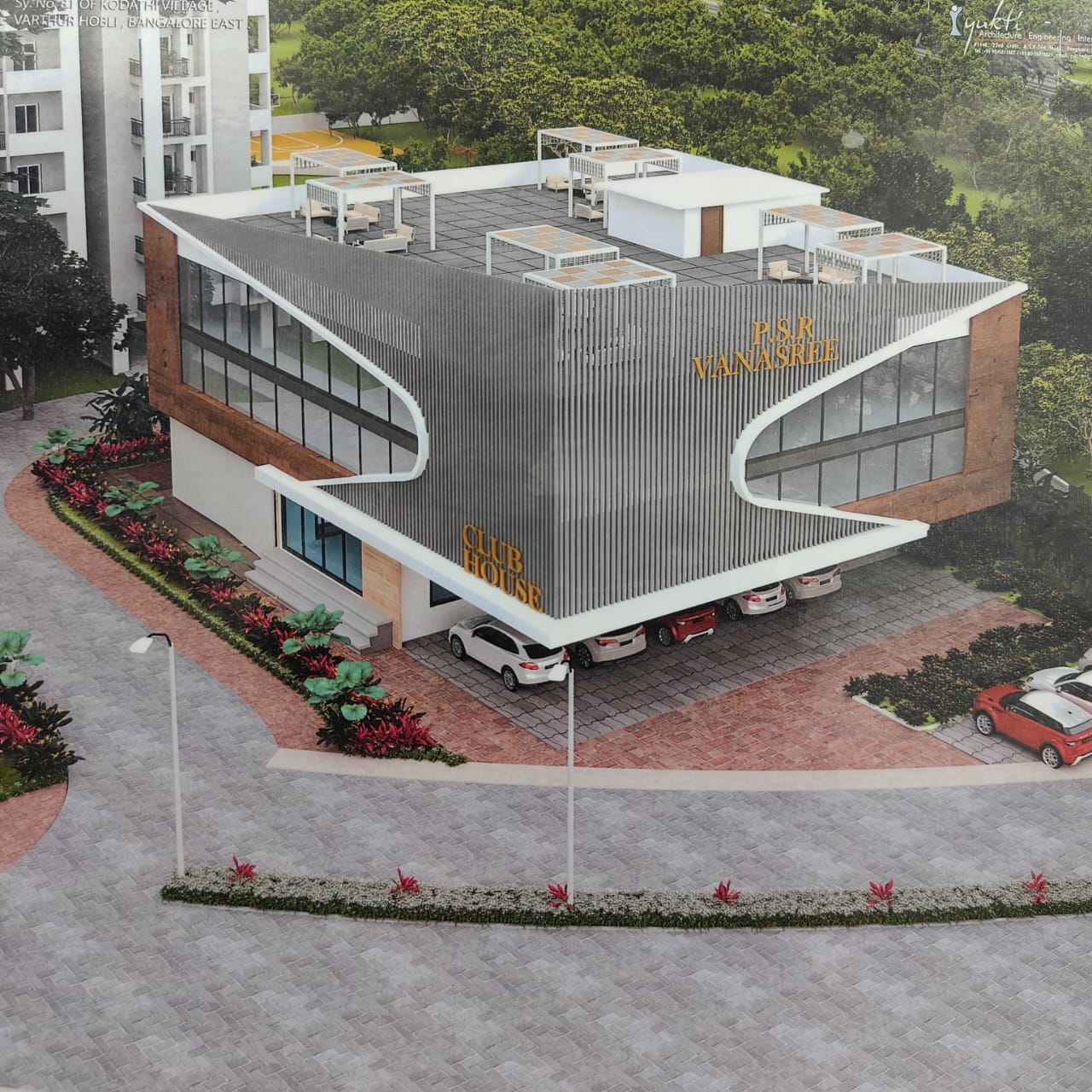 3 BHK + Pooja Room Apartment For Sale in PSR Vanasree