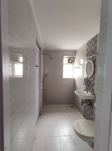 Bathroom in 3 BHK Apartment at Vasant Kunj – for Rent