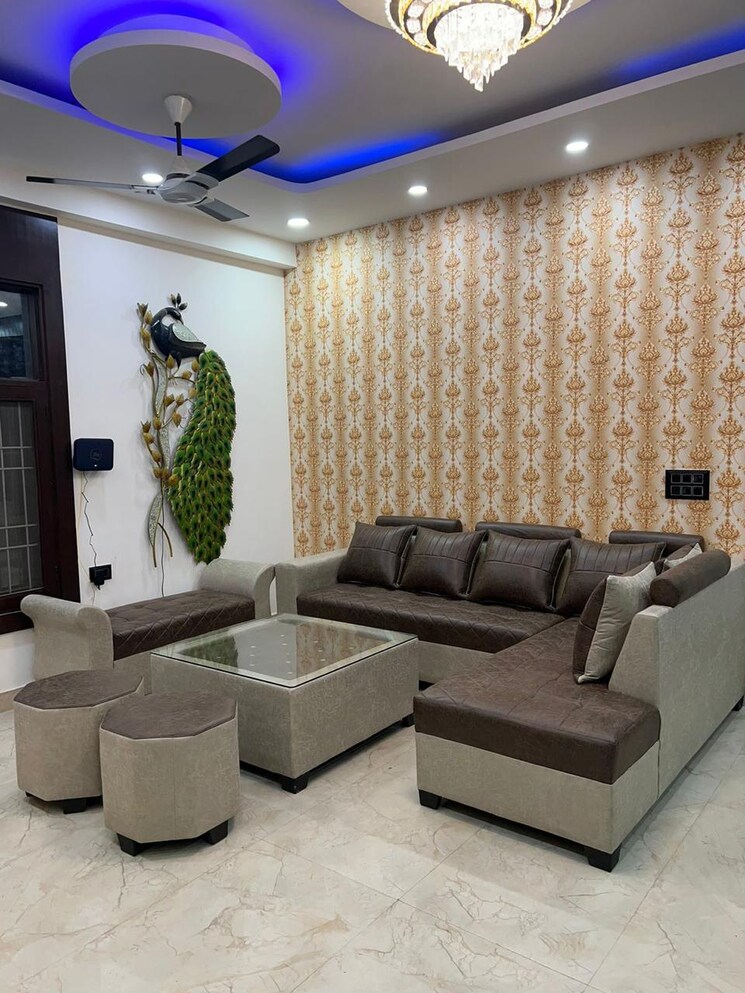 Living Room, windsor-plaza 4 Bedroom 2000 Sq.Ft. Builder Floor In Vasundhara Sector 10 Ghaziabad 8722499