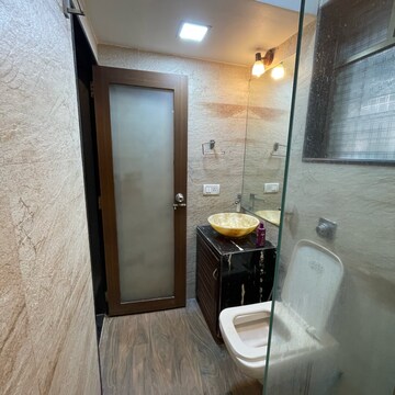 Bathroom in 2 BHK Apartment at Goregaon East – for Rent