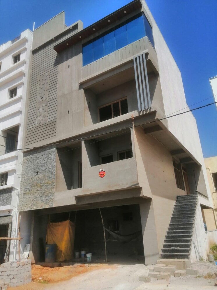 Exterior View, manju-nilaya 6 Bedroom 4000 Sq.Ft. Independent House In Abbigere Bangalore 8722517