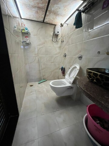 Attached Bathroom in 2 BHK Apartment at Dev Ashoka Apartment, Vartak Nagar – for Rent