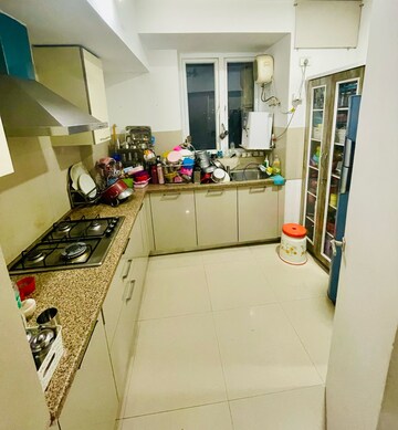 Kitchen in 3 BHK Apartment at Central Park Flower Valley Aqua Front Towers, Sohna Sector 33 – for Rent