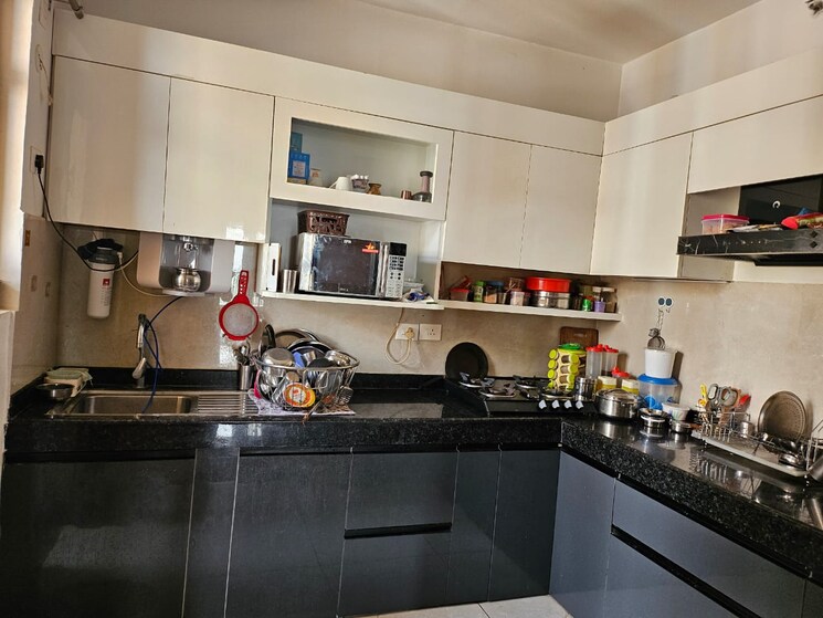 Kitchen, ansal-api-celebrity-garden-block-j 2 Bedroom 1360 Sq.Ft. Apartment In Sushant Golf City Lucknow 8722599