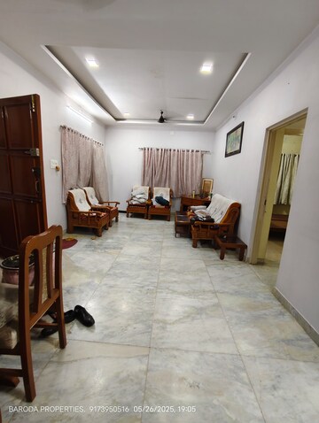 Living Room in 1 BHK Independent House at Gotri – for Rent