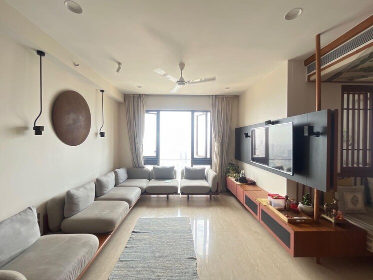 Living Room, lodha-the-park 5 Bedroom 1955 Sq.Ft. Apartment In Worli Mumbai 8722629