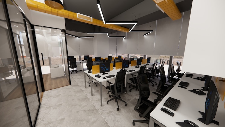 Team Area, galaxy-welldone-tech-park Commercial Office Space 2000 Sq.Ft. In Sector 48 Gurgaon 8722635