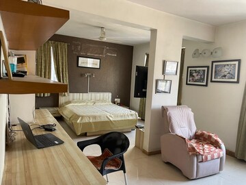 Master Bedroom in 4 BHK Apartment at Ramesh Hermes Grand Stand, Sopan Baug – for Sale