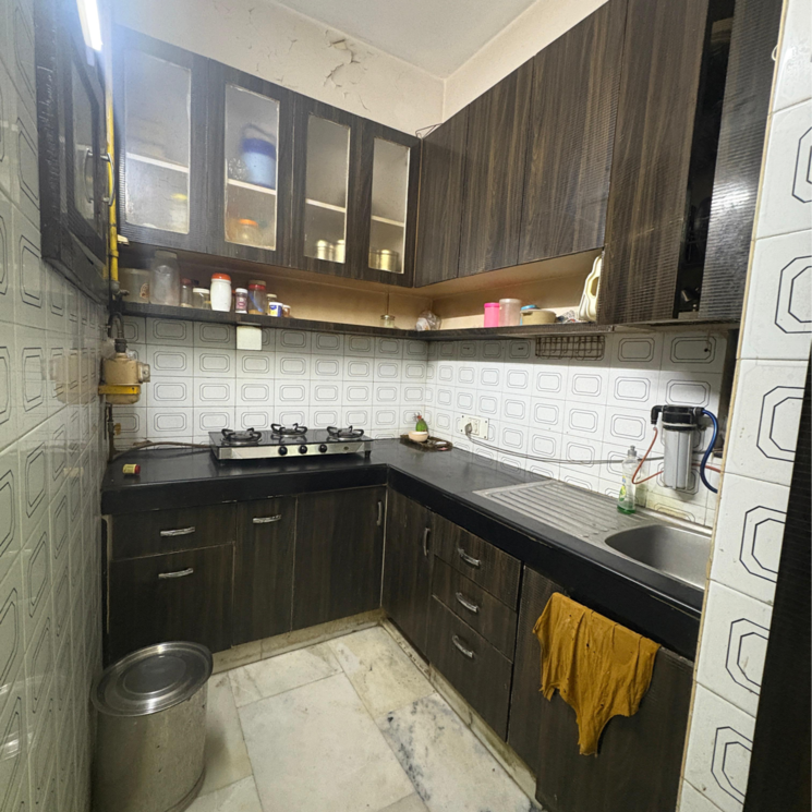 Kitchen, malviya nagar 2 Bedroom 1000 Sq.Ft. Builder Floor In Malviya Nagar Delhi 8722792