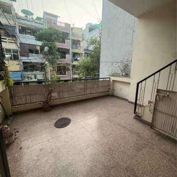 Balcony in 2 BHK Builder Floor at Malviya Nagar – for Rent