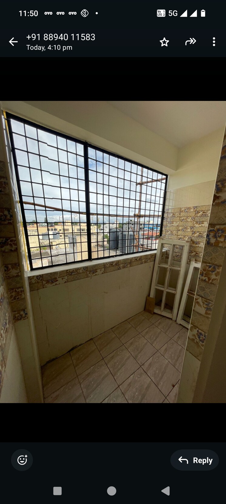 Balcony, kcee-enclave 3 Bedroom 1300 Sq.Ft. Builder Floor In Kodihalli Bangalore 8722812