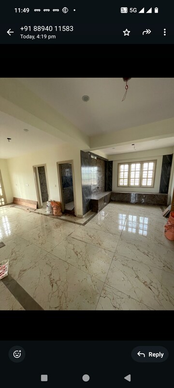 Living Room in 3 BHK Builder Floor at Kcee Enclave, Kodihalli – for Rent