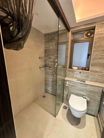 Bathroom in 2.5 BHK Apartment at Bhimjyani Verraton, Manpada – for Rent