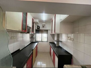 Kitchen in 3 BHK Apartment at Everest World Solitare, Kolshet Road – for Rent