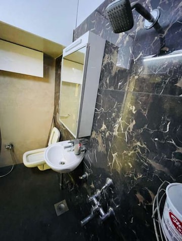 Bathroom in 2 BHK Apartment at Neelsidhi Neelkanth Valley, Dhokali – for Rent