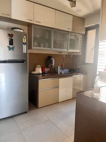 Kitchen in 2.5 BHK Apartment at Bhimjyani Verraton, Manpada – for Rent