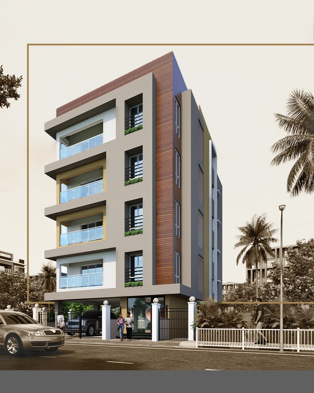 3 BHK + Extra Room Apartment For Sale in Gariahat Road
