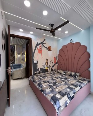 Bedroom in 3.5 BHK Builder Floor at SA HOMES I, Uttam Nagar – for Sale