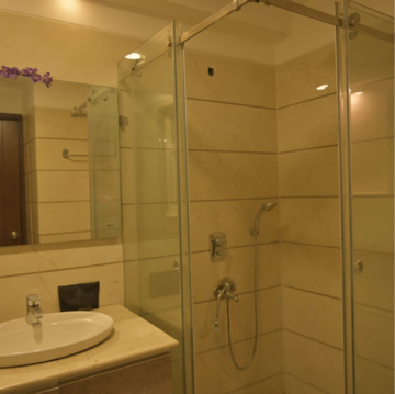 Bathroom in 4 BHK Builder Floor at Greater Kailash ii – for Rent