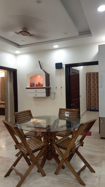 Living Room in 3 BHK Apartment at Hazratganj – for Rent