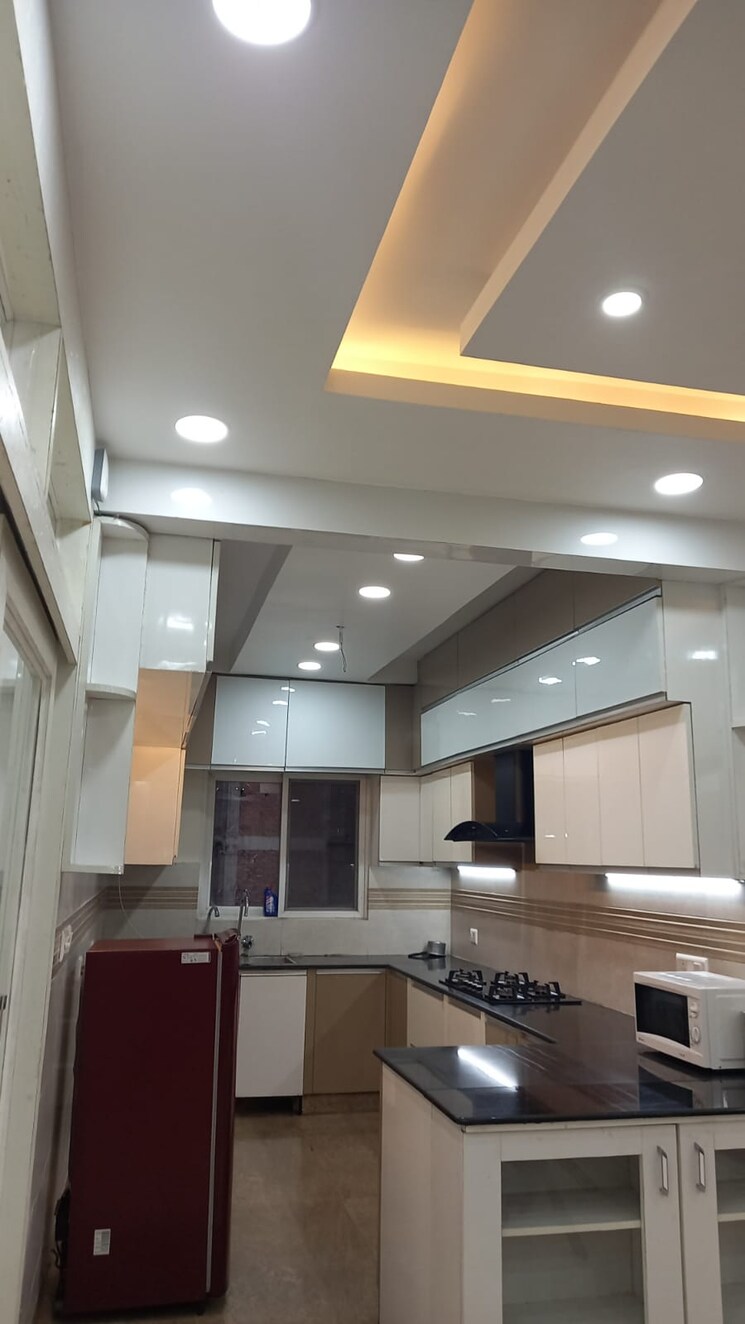Kitchen, hazratganj 3 Bedroom 1500 Sq.Ft. Apartment In Hazratganj Lucknow 8723006
