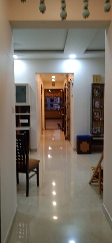 Living Room in 3 BHK Apartment at Kalpataru Siddhachal Elite, Vasant Vihar – for Rent