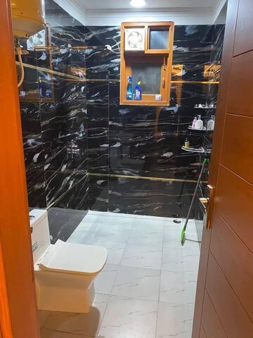 Bathroom in 3 BHK Builder Floor at Saket – for Rent
