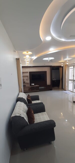 Living Room in 2 BHK Apartment at Ziggurat Apartment, Vadgaon Budruk – for Sale