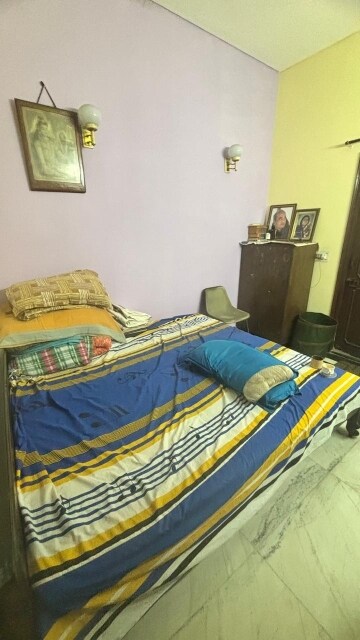 Bedroom in 1 BHK Apartment at Arya Chittaranjan Park, Kalkaji – for Rent
